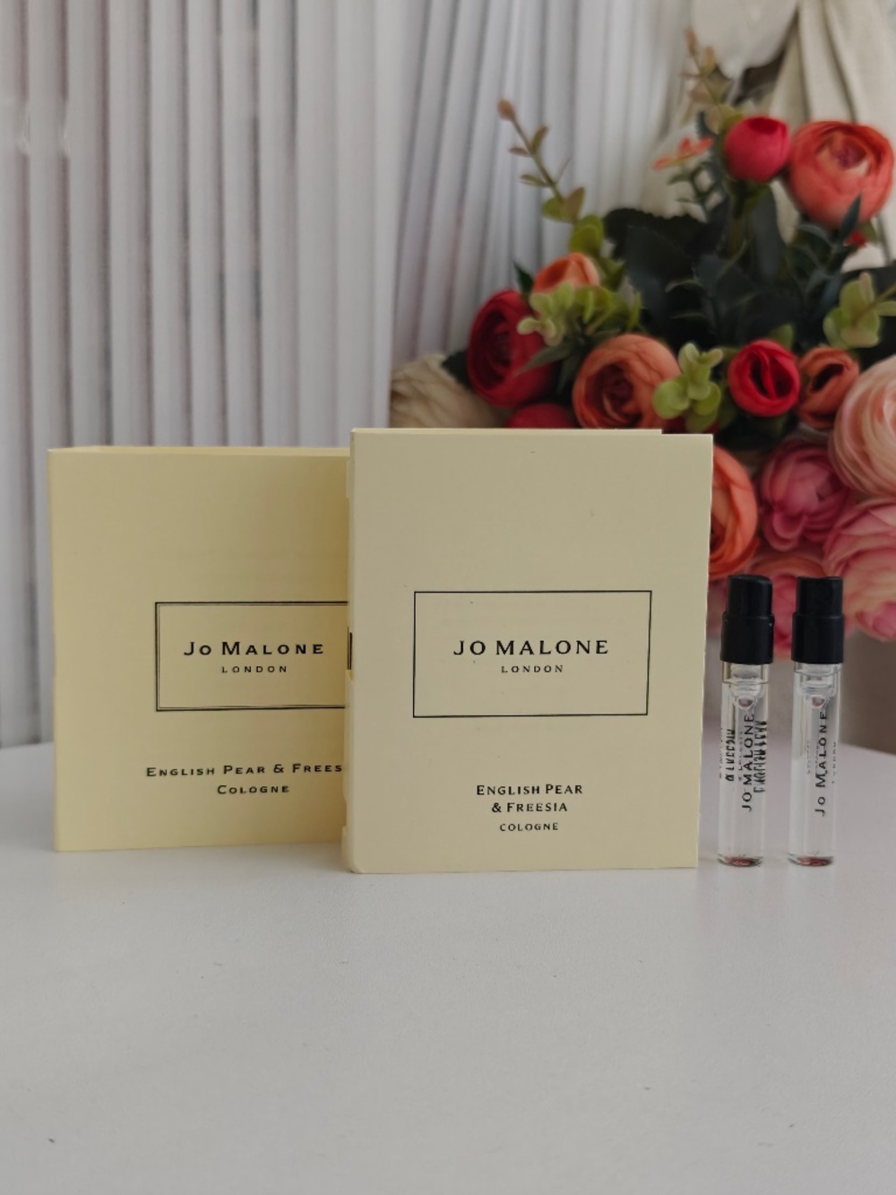 2 New Jo Malone English Pear & Freesia Spray Sample 0.05 oz/ 1.5ml